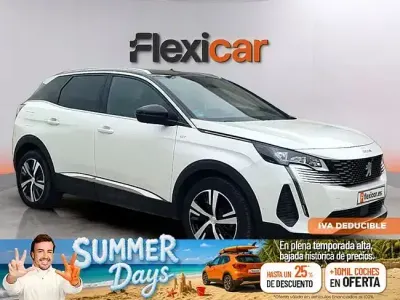 Usado Peugeot 3008 Active 130 CV (95 kW) 2021 Blanco SUV