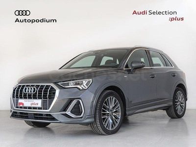 Usado Audi Q3 S-Line 150 CV (110 kW) 2020 Gris SUV