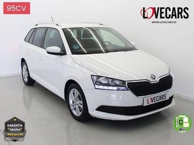 Blanco Usado 2021 Skoda Fabia Ambition Familiar | 12.700 € (Un poco caro)