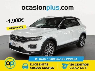 Usado VW T-Roc Sportline 150 CV (110 kW) 2019 Blanco SUV