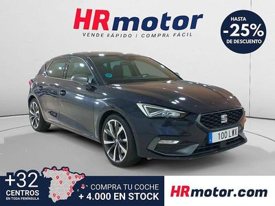 Usado Seat Leon FR 150 CV (110 kW) 2022 Azul Berlina