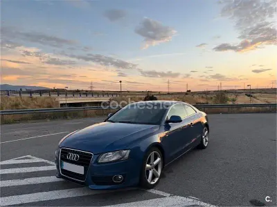 Usado Audi A5 240 CV (176 kW) 2007 Azul Coupe