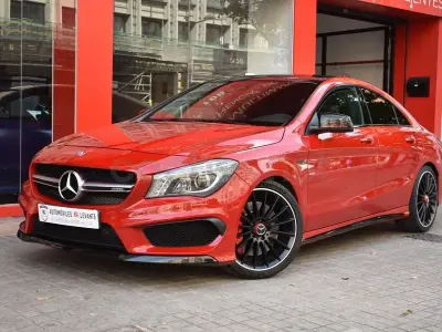Usado Mercedes CLA45 AMG 381 CV (280 kW) 2016 Rojo Berlina