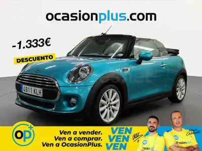 Usado Mini One Cabriolet 102 CV (75 kW) 2018 Azul Descapotable