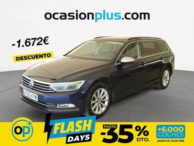 Usado VW Passat Advance 150 CV (110 kW) 2019 Azul Familiar