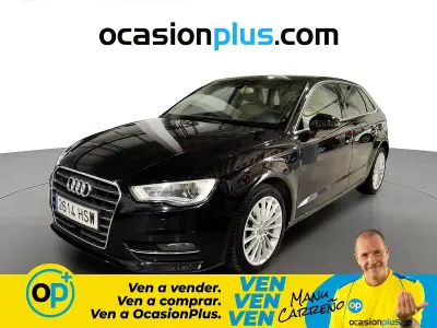 Usado Audi A3 Ambiente 105 CV (77 kW) 2013 Negro
