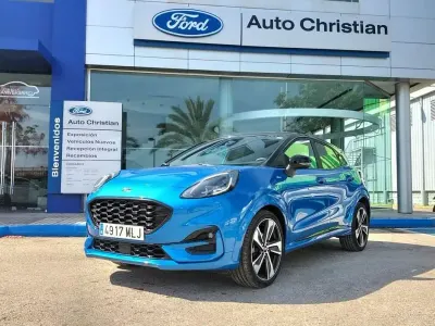 Usado Ford Puma ST-Line X 155 CV (114 kW) 2023 Azul desert island (metalizado) SUV