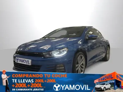Usado VW Scirocco R-line 125 CV (91 kW) 2016 Azul Coupe