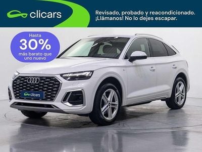 Usado Audi Q5 Sportback S-Line 204 CV (150 kW) 2022 Negro SUV
