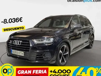 Usado Audi SQ7 S-Line 435 CV (319 kW) 2018 Negro SUV