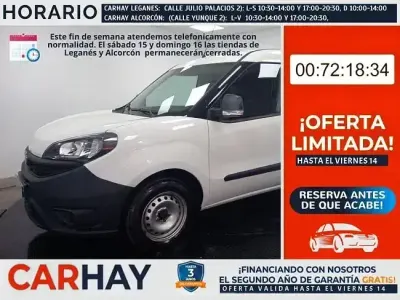 Usado Fiat Doblò 95 CV (69 kW) 2020 Blanco Monovolumen