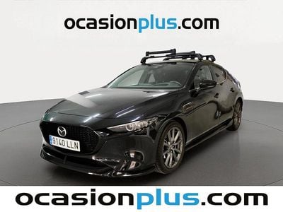 Usado Mazda 3 122 CV (89 kW) 2020 Negro Utilitario