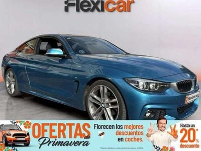 Usado BMW 420 190 CV (139 kW) 2017 Azul Coupe
