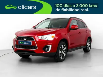 Usado Mitsubishi ASX Motion 117 CV (86 kW) 2014 Rojo SUV