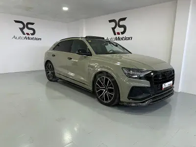 Usado Audi Q8 S-Line 286 CV (210 kW) 2020 Negro SUV