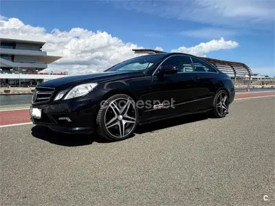 Usado Mercedes E350 231 CV (169 kW) 2010 Negro Coupe