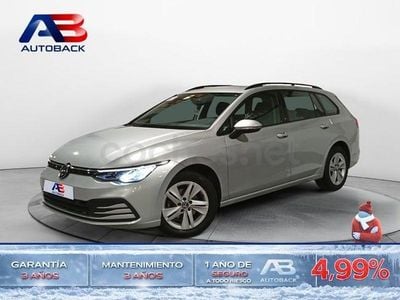 Plateado Usado 2022 VW Golf VIII Life Familiar | 20.950 € (Precio justo)