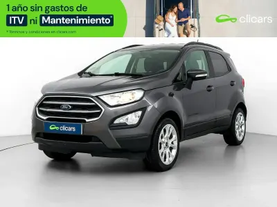 Usado Ford Ecosport Trend 125 CV (91 kW) 2019 Gris / plata SUV