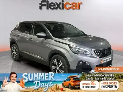 Usado Peugeot 3008 Active 130 CV (95 kW) 2019 Gris SUV