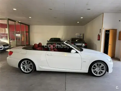 Usado BMW 320 Cabriolet Sport Line 177 CV (130 kW) 2008 Blanco Descapotable