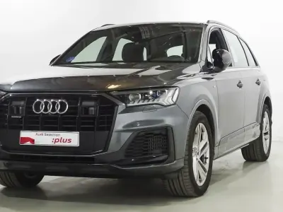Usado Audi Q7 S-Line 456 CV (335 kW) 2021 Gris SUV