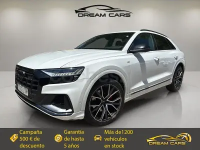Usado Audi Q8 S-Line 286 CV (210 kW) 2021 Blanco SUV