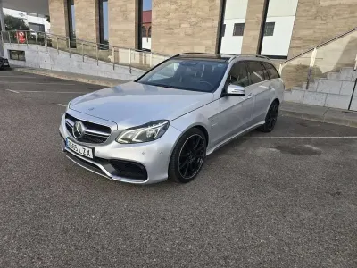 Usado Mercedes E63 AMG AMG 585 CV (430 kW) 2014 Gris Familiar