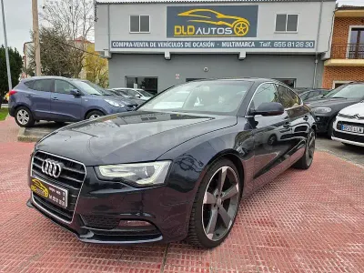 Usado Audi A5 Sportback 177 CV (130 kW) 2014 Azul Utilitario