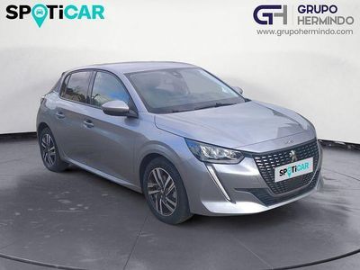 Usado Peugeot 208 Allure 100 CV (73 kW) 2021 Gris Utilitario
