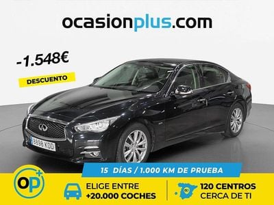 Usado Infiniti Q50 Premium 170 CV (125 kW) 2017 Negro Berlina