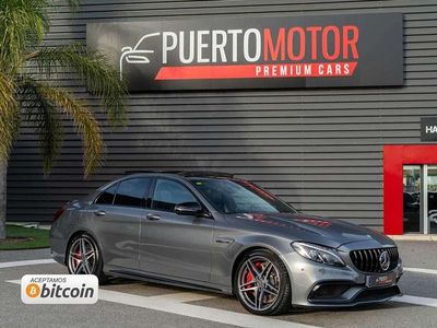 Usado Mercedes C63 AMG AMG 510 CV (375 kW) 2015 Gris Familiar