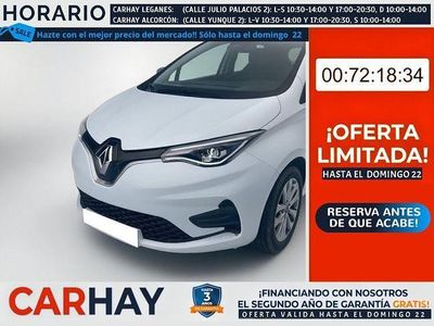 Usado Renault Zoe Intens 80 kW (109 CV) 2021 Blanco Utilitario