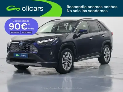 Usado Toyota RAV4 Hybrid Luxury 222 CV (163 kW) 2022 Azul SUV