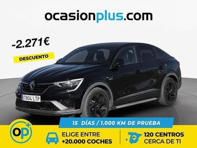 Usado Renault Arkana RS Line 140 CV (102 kW) 2021 Negro SUV