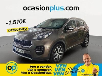 Usado Kia Sportage GT-Line 185 CV (136 kW) 2017 Marrón SUV