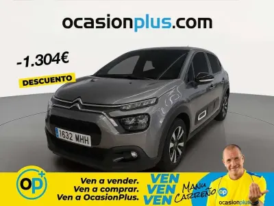 Usado Citroën C3 PureTech 110 CV (80 kW) 2023 Gris Utilitario