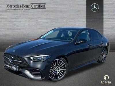 Gris grafito Usado 2024 Mercedes C220 AMG line | 48.900 € (Precio justo)