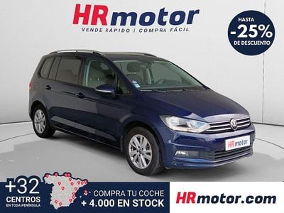 Usado VW Touran Advance 150 CV (110 kW) 2022 Azul Monovolumen
