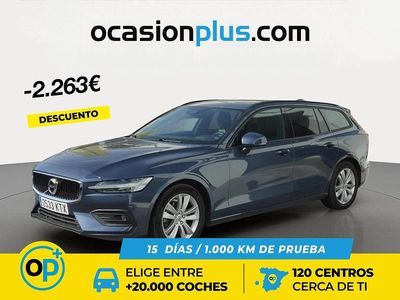 Azul Usado 2019 Volvo V60 Momentum Familiar | 24.900 € (Caro)