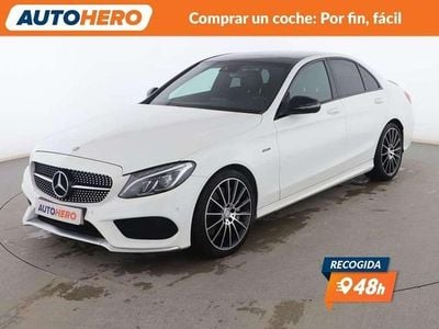 Usado Mercedes C43 AMG AMG 367 CV (269 kW) 2016 Blanco Berlina