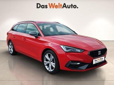 Usado Seat Leon FR 150 CV (110 kW) 2024 Rojo Familiar