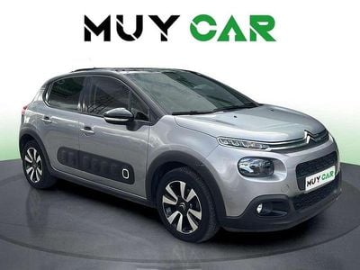 Usado Citroën C3 Feel 110 CV (80 kW) 2019 Gris Utilitario