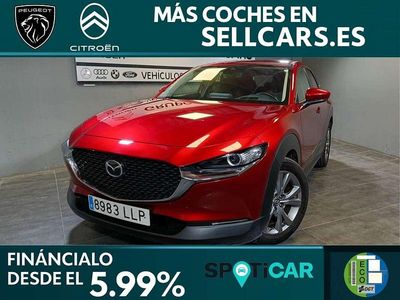Usado Mazda CX-30 122 CV (89 kW) 2020 Rojo SUV