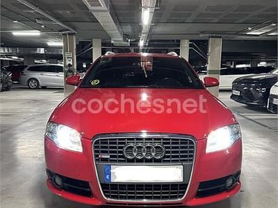 Usado Audi A4 S-Line 170 CV (125 kW) 2007 Rojo Familiar