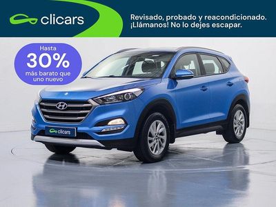 Käytetty Hyundai Tucson 131 HP (96 kW) 2017 Sininen Katumaasturi