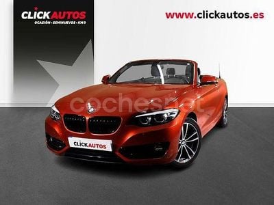 Naranja Usado 2021 BMW 218 Comfort Edition Descapotable | 22.900 € (Precio justo)