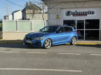 Usado BMW 118 150 CV (110 kW) 2015 Azul Utilitario