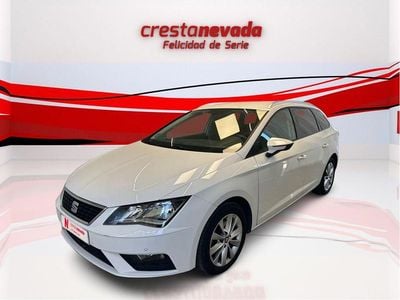 Usado Seat Leon ST Style 115 CV (84 kW) 2020 Blanco Familiar