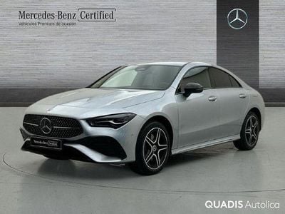 Usado Mercedes CLA250e AMG line 218 CV (160 kW) 2025 Plata hightech Berlina
