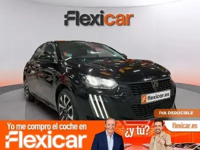 Usado Peugeot 208 Style 100 CV (73 kW) 2024 Negro Utilitario